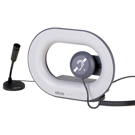 Kit boucle portable + combiné + micro pour guichet eLOOP+ Opus