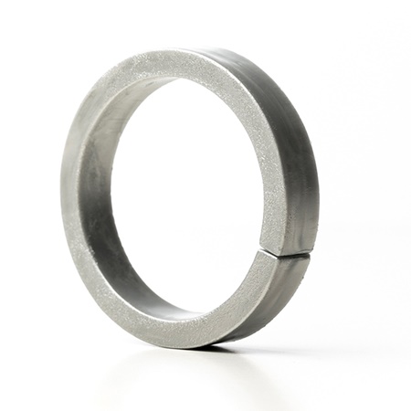 Anneau SNAP en caoutchouc pour structure Ø50mm - alu - sachet de 8