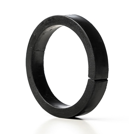 Anneau SNAP en caoutchouc pour structure Ø50mm - noir - carton de 200