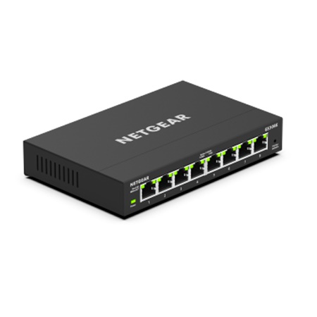 Switch Ethernet 8 ports Gigabit NETGEAR GS308 manageable