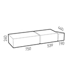 Meuble TV bas UX Design ERARD Naga 1600 Nordic