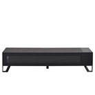 Meuble TV bas UX Design ERARD Naga 2000 Carbon - Chargeur QI et USB