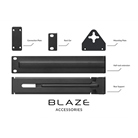POWERZONE-HALFWALL - Kit de fixation mural pour ampli numérique Blaze 1/2U