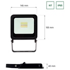 Quartz LED RGBW + CCT 24W contrôlable via Wi-Fi/BT - SPECTRUM