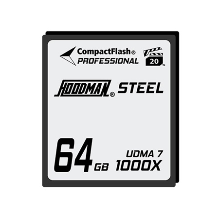 Carte mémoire HOODMAN CompactFlash 1000x - 64Go