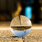 Boule Photoball CARUBA Lensball claire - Diamètre 80mm