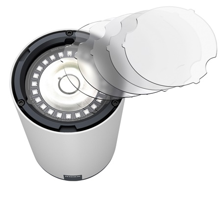 Filtre diffusant circulaire 5° pour projecteur ROXX FLEX