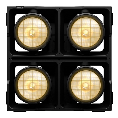 ROXX Cluster B4 W - blinder led puissant 4 x 300W IP65 blanc chaud