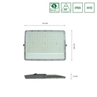 Quartzled Blanc neutre 4000K 150W GRIS - IP65 - SPECTRUM LED