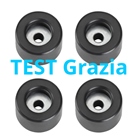 Lot de 4 pieds en caoutchouc 25 x 15mm Adam Hall