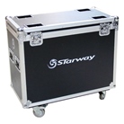 FLIGHT-2APERTA - Flight case Starway pour 2 lyres APERTA