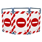 Toile ''Sens Interdit'' pour barrière paravent en PVC TRAVO 100 VISO