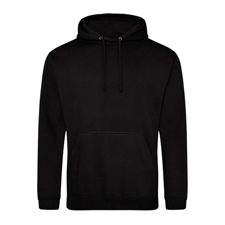 Sweat zip à capuche Hoodie Just Hoods AWDis Zoodie - Noir - Taille M