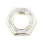 Lot de 20 écrous frein hexagonaux en acier zingué M10