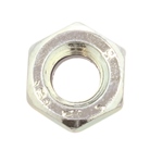 Lot de 20 écrous frein en acier zingué M6