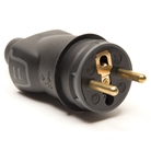 Fiche mâle caoutchouc LEGRAND réf. 504-45 IP 44