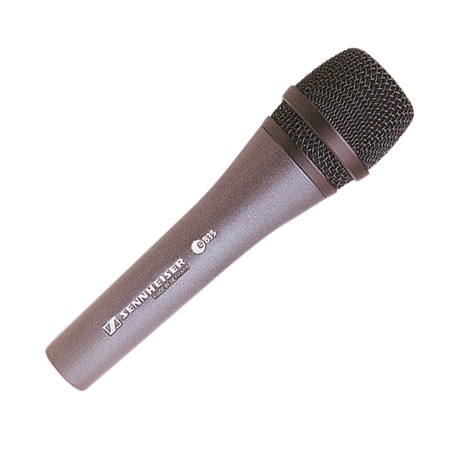 Micro main chant dynamique cardioïde interrupteur E835S SENNHEISER